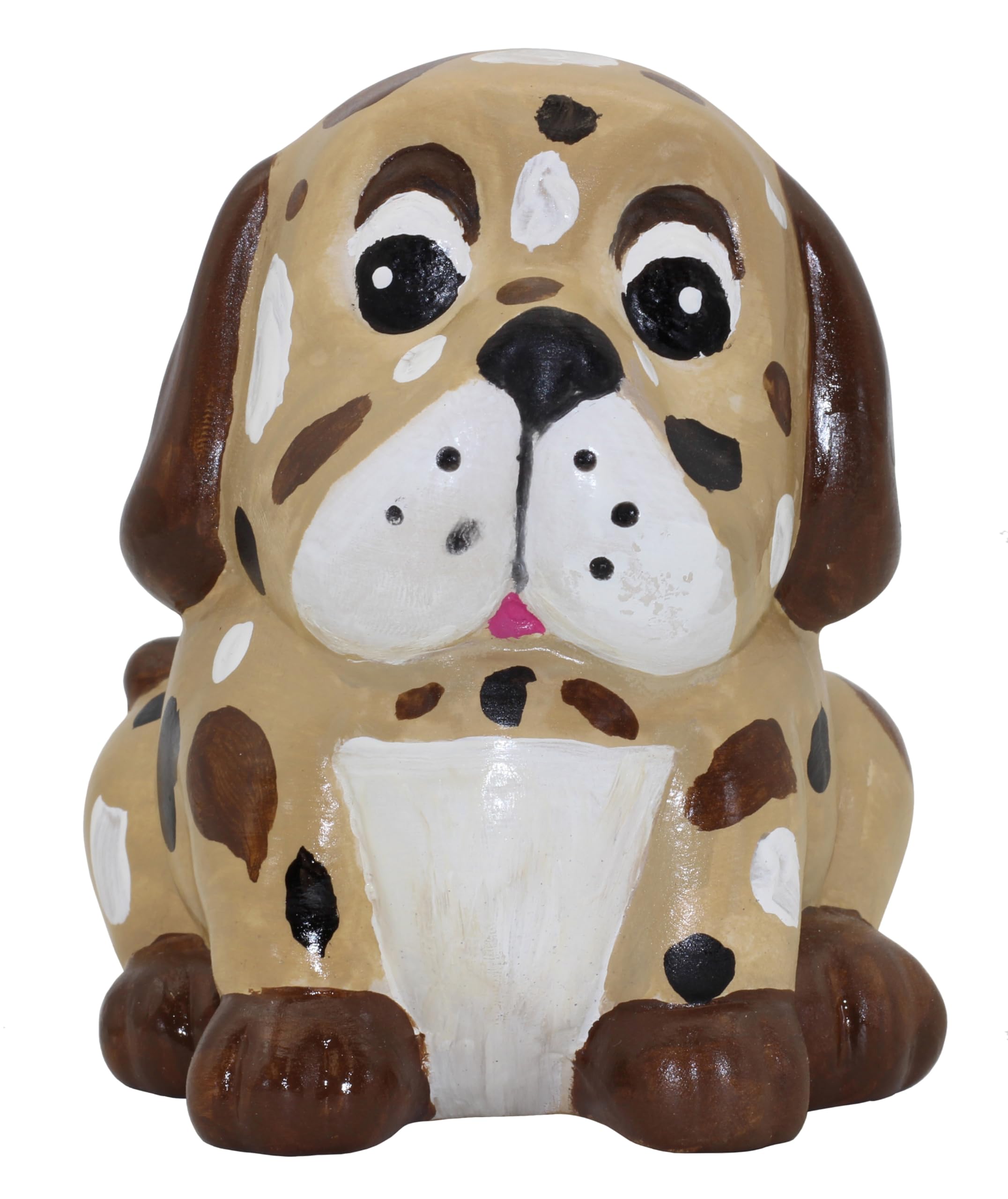 Amazon.com: Creative Hobbies 4 Pack of Ceramic Bisque Dog Piggy