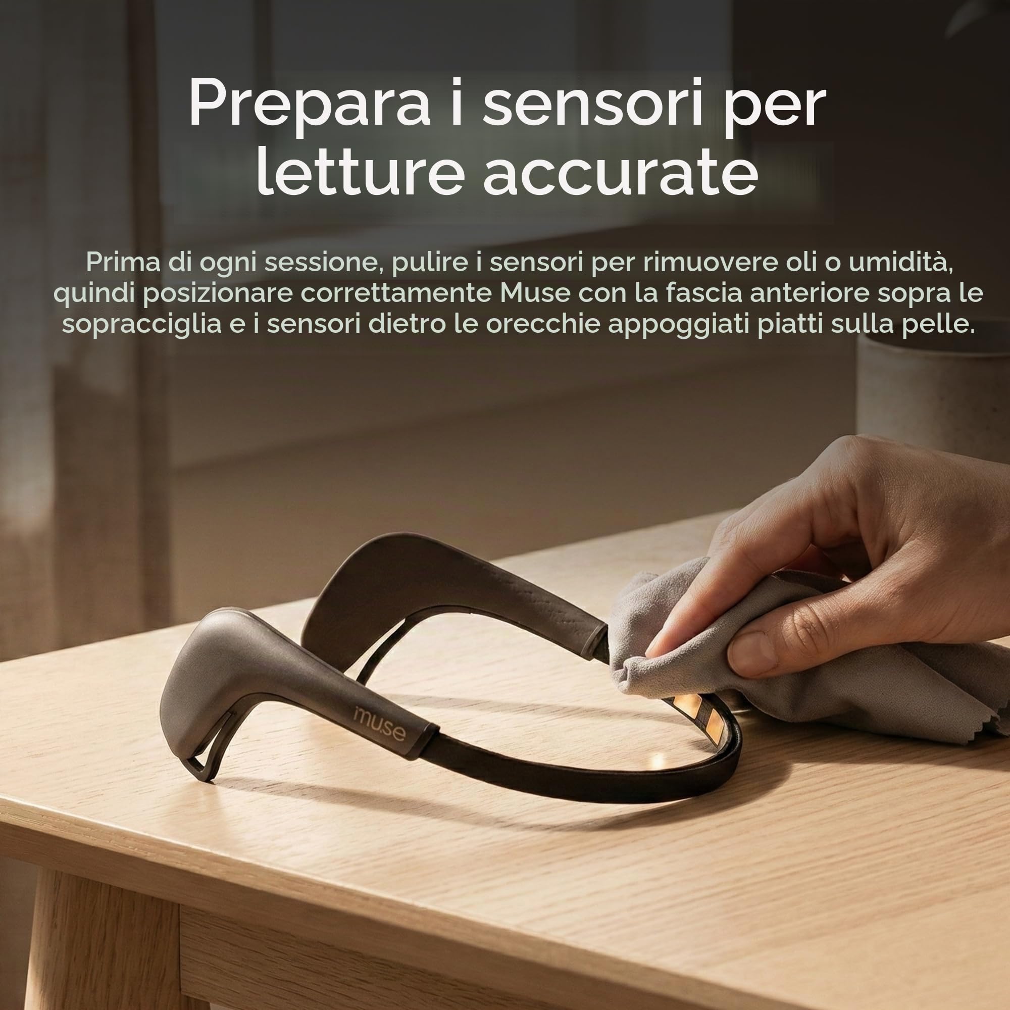 Muse 2: fascia da testa con sensore