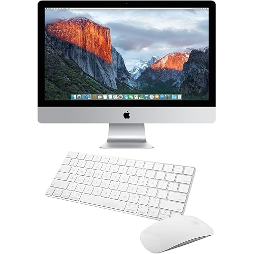 Late 2015 Apple iMac with 3.2 GHz Intel Core i5 (27 Inch, 8GB RAM, 1TB) Silver (Renewed)