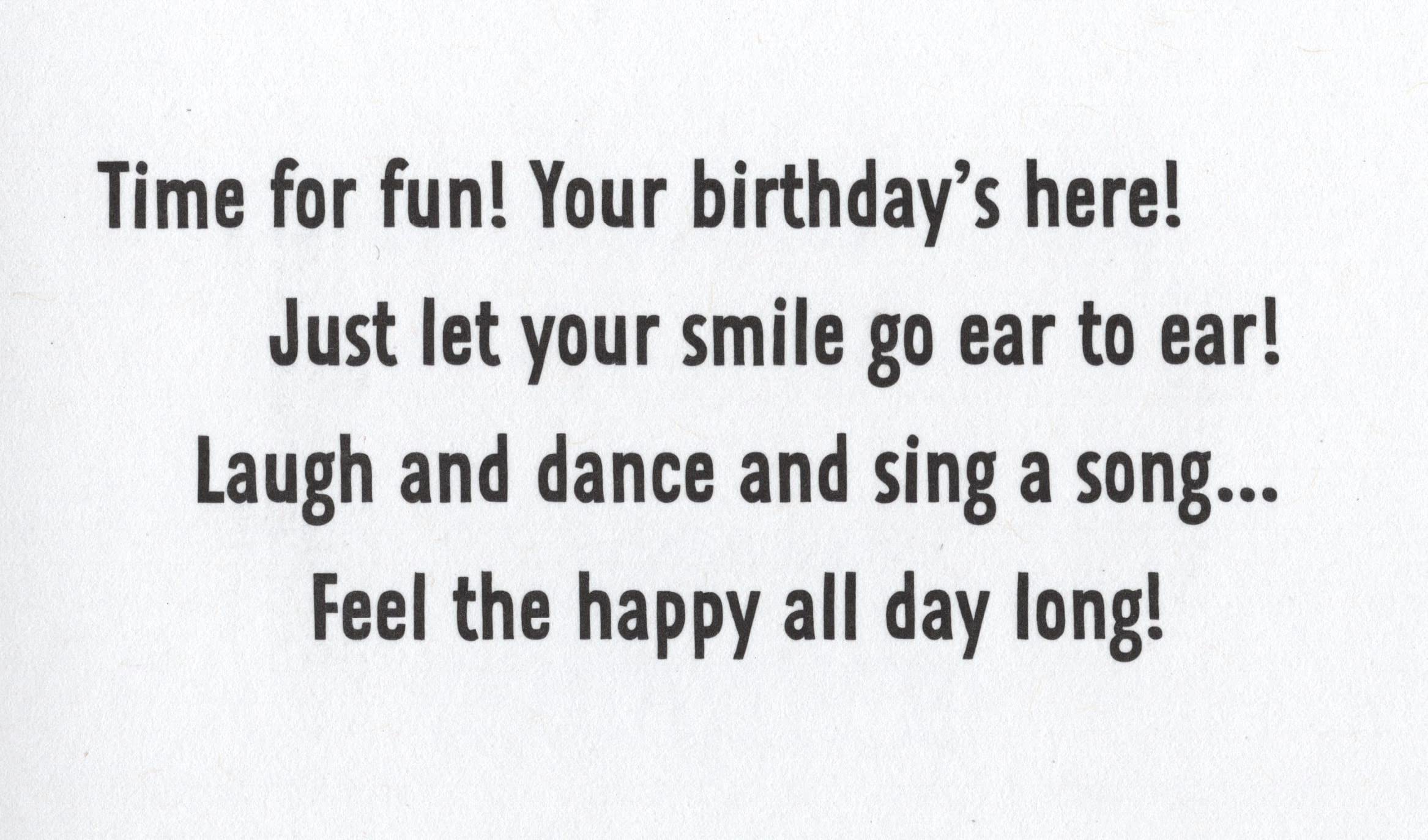 Gabby's Dollhouse Happy Birthday Card Featuring Gabby and Pandy Paws