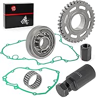 Vista 2 de Extractor de volante y embrague de arranque Kit de engranajes de rodamiento unidireccional y junta para Honda TRX450ER TRX 450ER 2006-2009 2011-2014