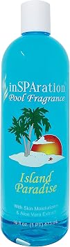 InSPAration Island Paradise Pool Fragrance Water Freshener - Skin Moisturizers Once a Week Treatment