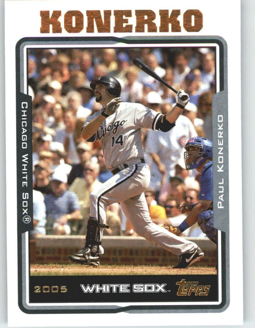 Amazon.com: 2005 Topps Baseball Card # 174 Paul Konerko Chicago