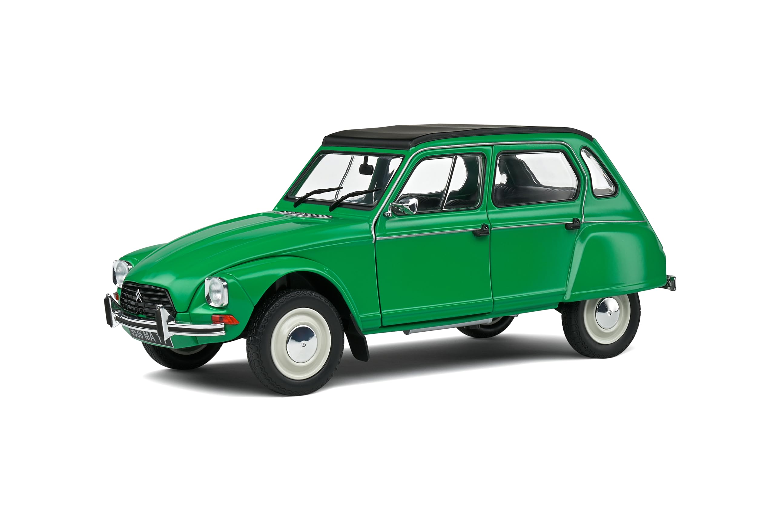 Amazon.com: Solido Model Car Scale 1:18 Citroen Dyane 6 Green 