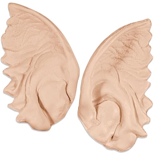 Miniatura 2 de Woochie Orejas de látex clásicas – Maquillaje de calidad profesional para disfraz de Halloween – Gremlin