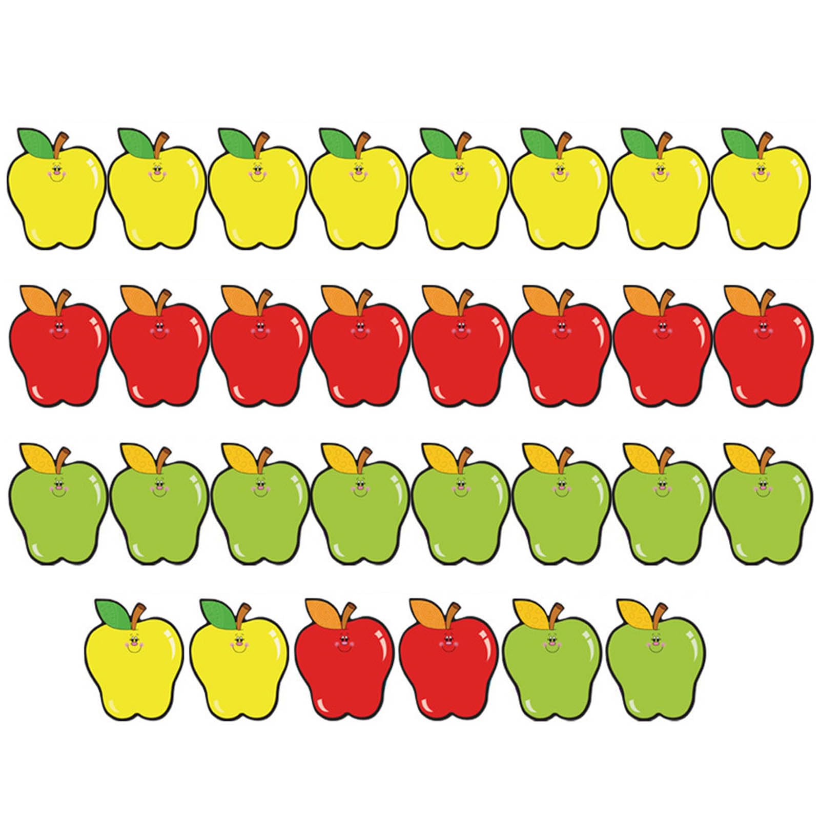 30Pcs Bulletin Cutouts 5.5x4.5Inch Fruit Shape Cutouts For Chalkboard Wall Classroom Decorations Back To School Supplies Teacher Classroom Supplies