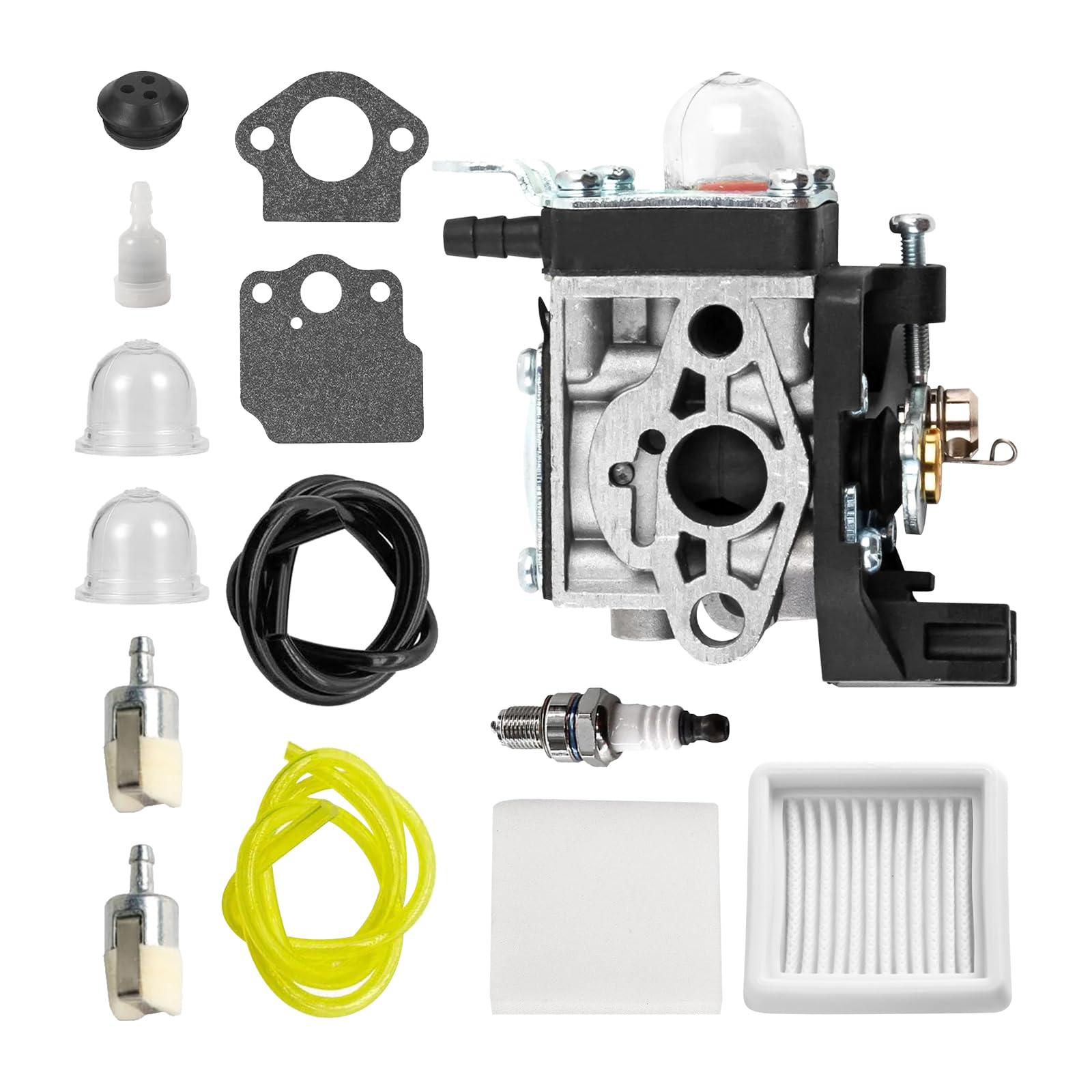 Gotrain Carburetor for Echo SRM-2620, Shindaiwa T262X, 26X, A021004601, 3 cm Depth x Width x Height, Gas Powered, Manual, Carburetor Kit