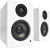 Kanto YU2MB PC Gaming Desktop Speakers | 3 Composite Drivers | 3/4 Silk Dome Tweeter | Class D Amplifier | 100 Watts | Built-in USB DAC | Subwoofer Output | Pair | Matte Black