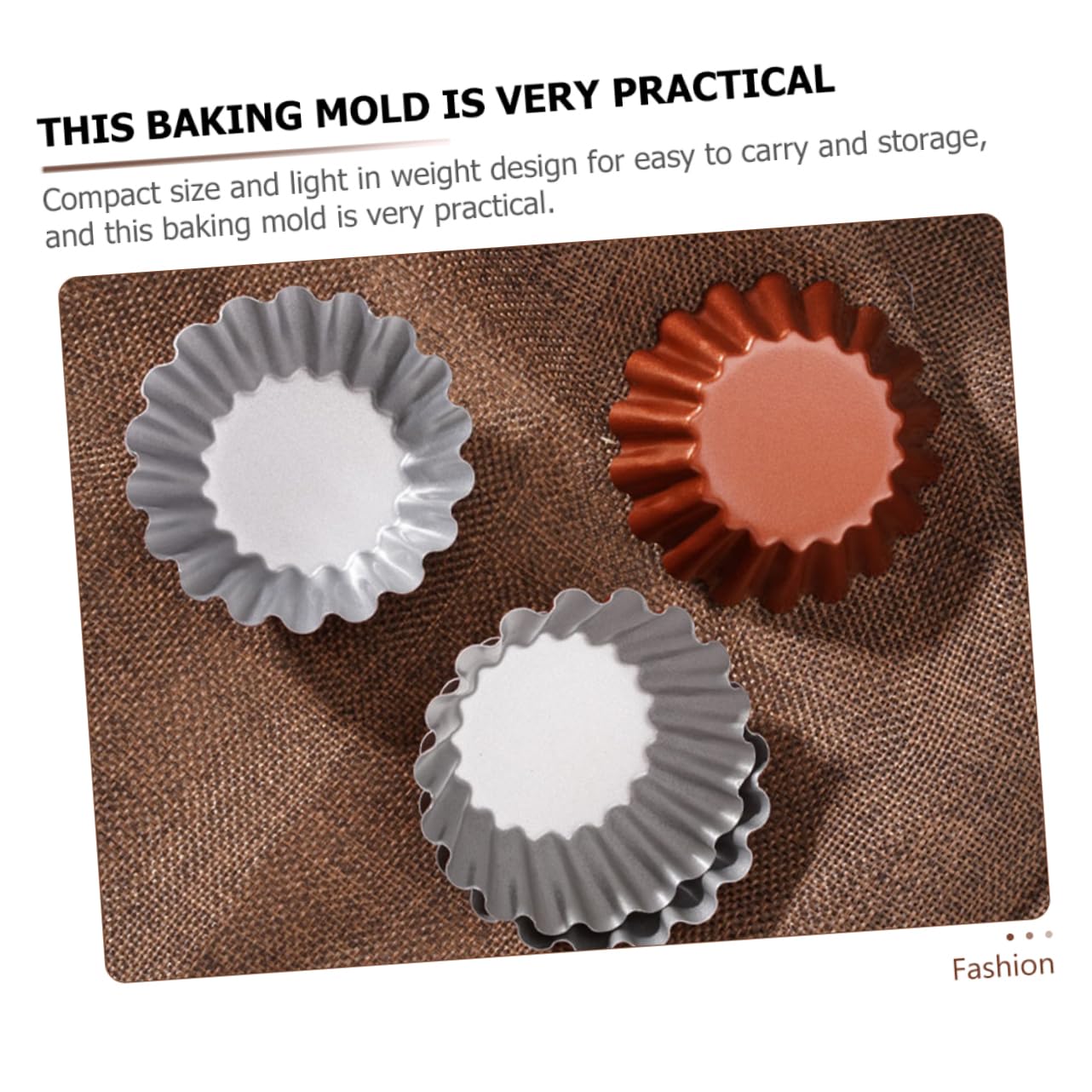 BESTonZON 18pezzi Stampo Per Crostate All Acciaio Carbonio Antiaderente Per Biscotti Pudding e Dessert Per Cucina e Feste