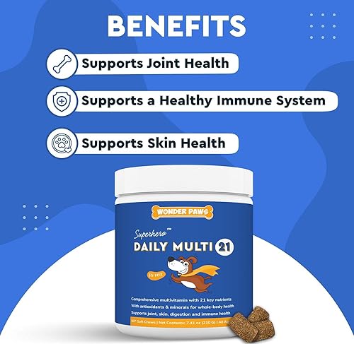 Miniatura 3 de Multivitamínico prémium para perros  Multi diario para el sistema inmunológico, el estado de ánimo, las articulaciones, la piel, el corazón y la