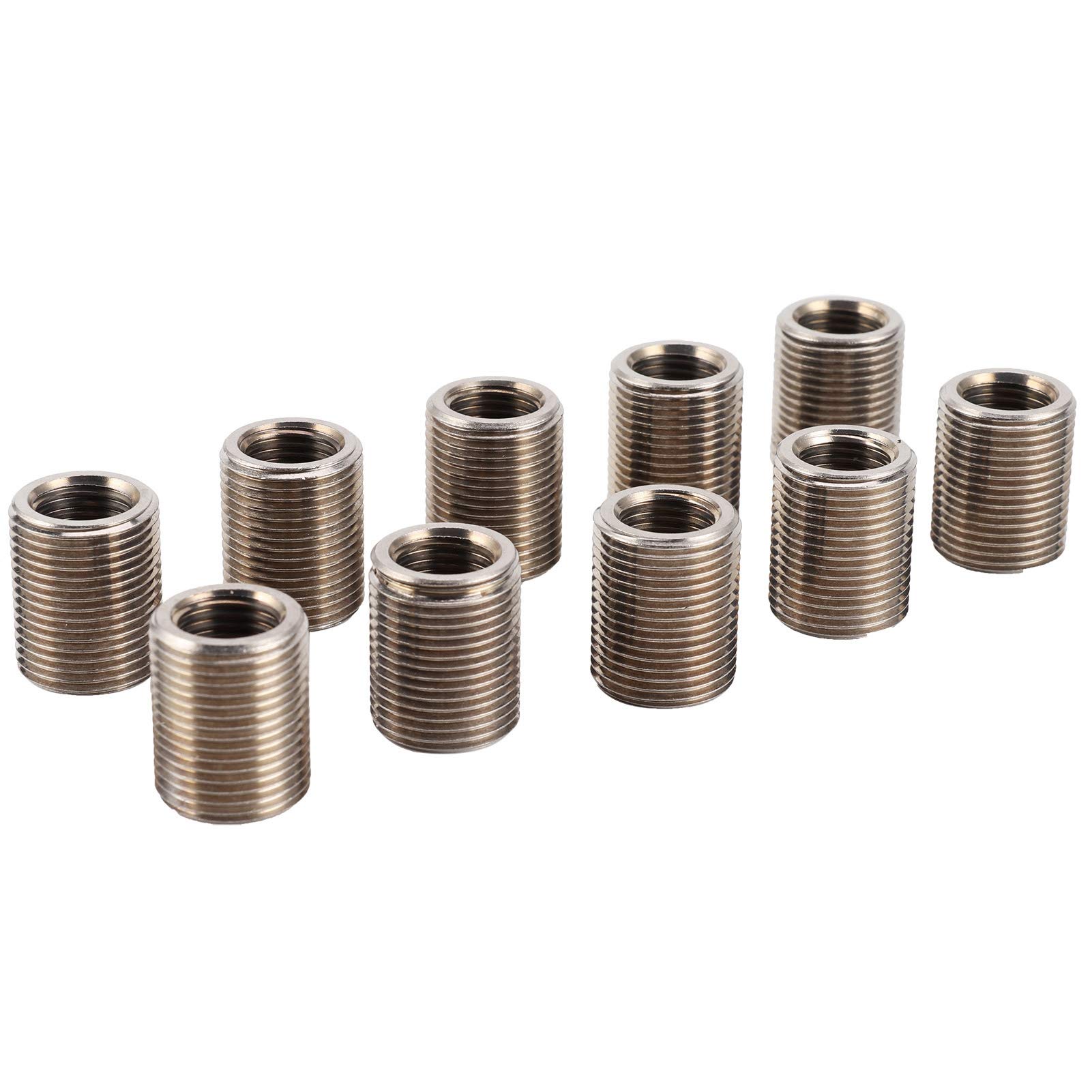 Inserts filetés M14x1.5mm femelle M20x1.5mm mâle en acier inoxydable haute précision x10
