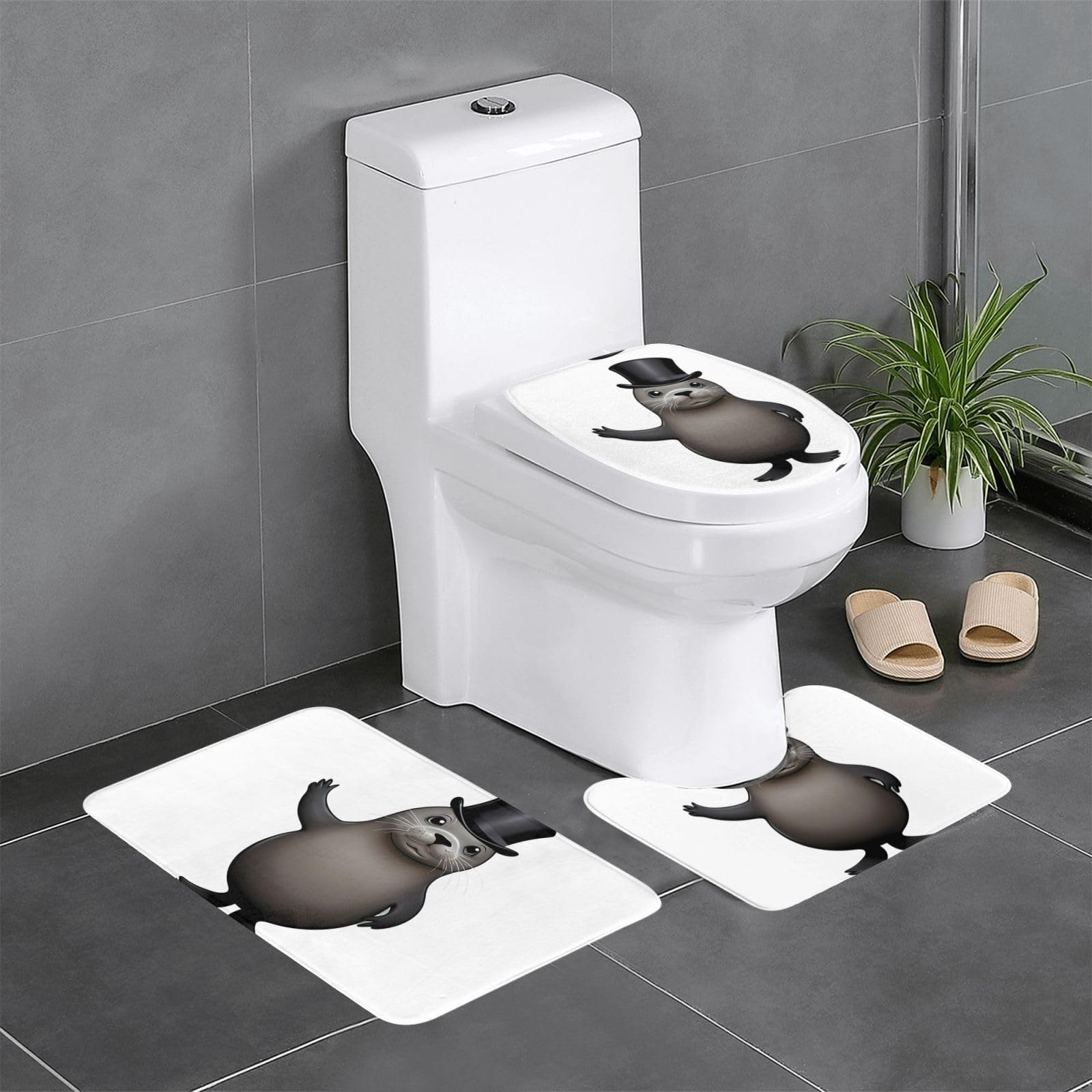 Tapis de sol de bain antidérapants WHJSSF pour éviter les glissades devant la coiffeuse