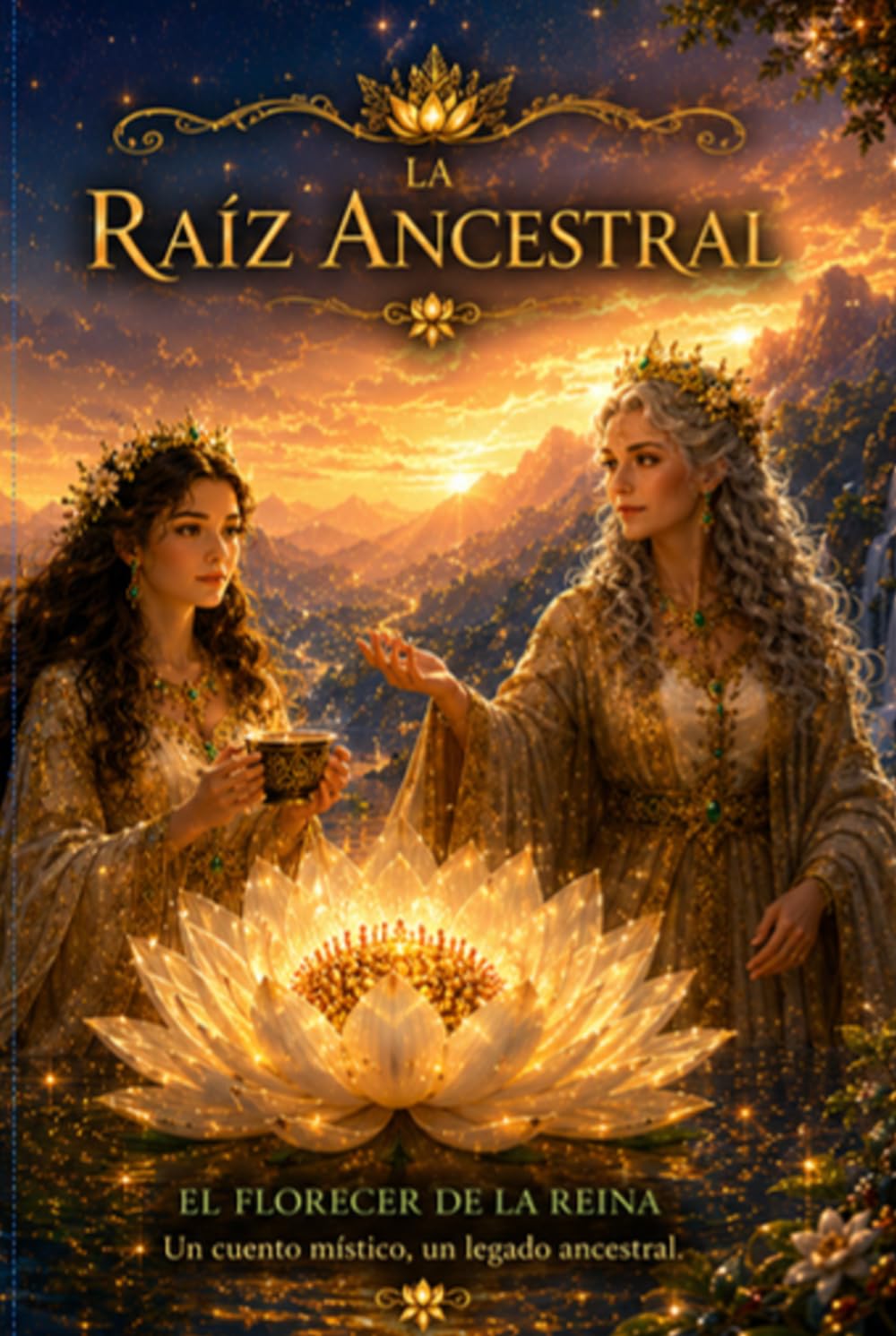 LA RAÍZ ANCESTRAL: EL FLORECER DE LA REINA.: UN VIAJE MÍSTICO. UN LEGADO ANCESTRAL.