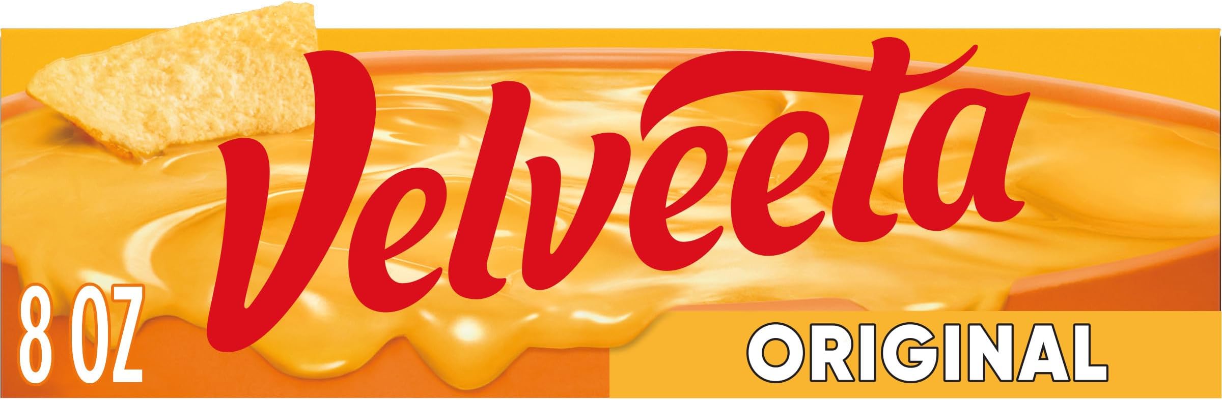 Velveeta Original Pasteurized Recipe Cheese Product, 8 oz Block