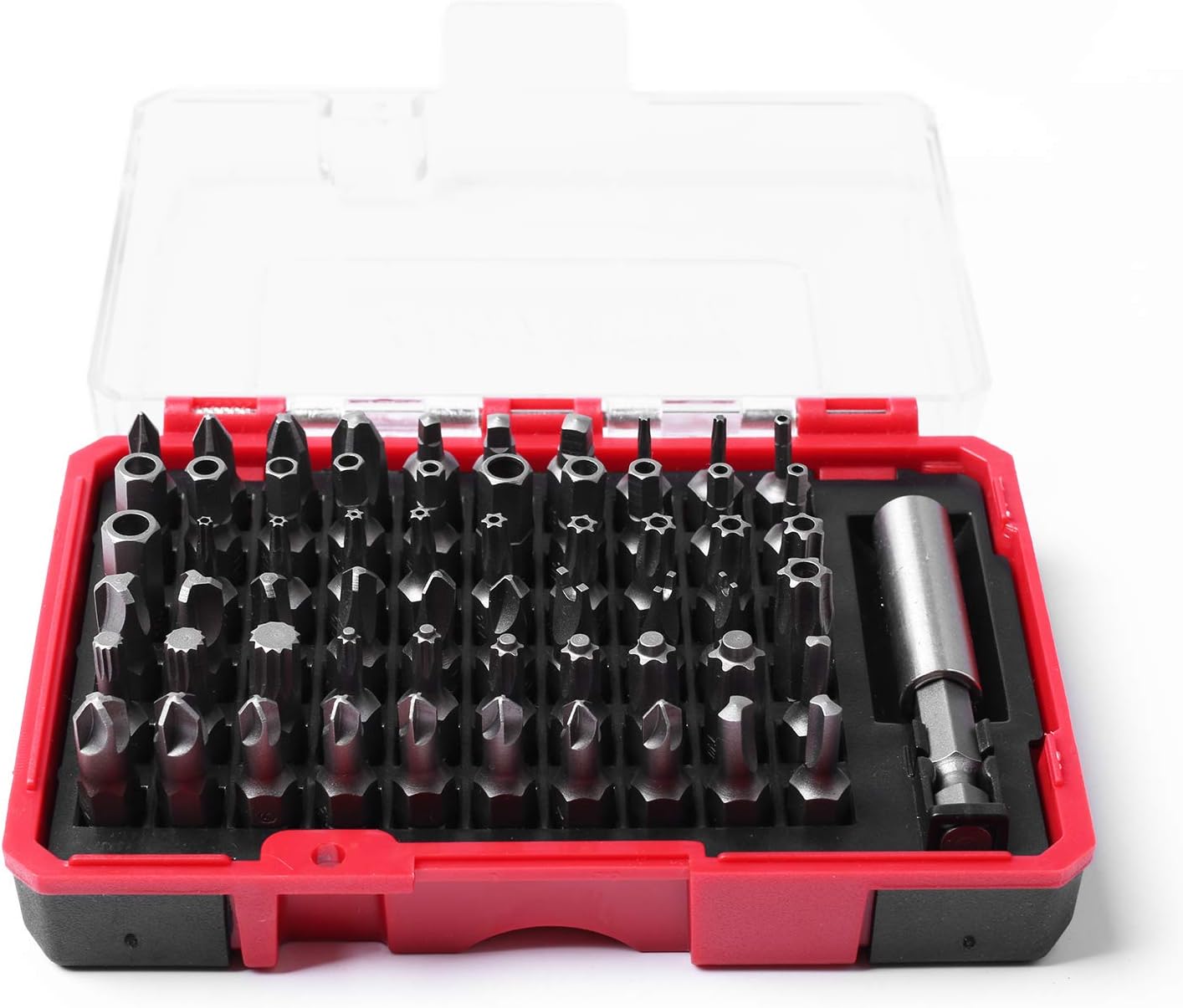 Protorq High Qualiy Security Bit Set, 61-Piece, S2 Steel, Temper Proof Bits, for home electoronics, vehicles, military, aerospace applications