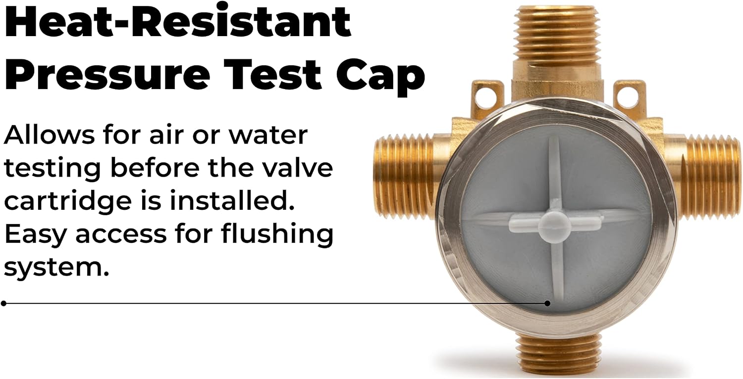 Wood Grip | Diverter Rough in Valve for 3/6 Setting