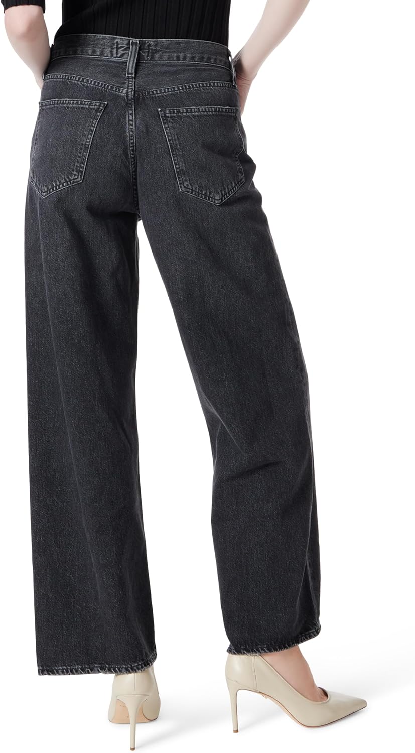 DEE OCLEPPO Womens Kit 5 Pocket Straight Wide Leg Jean Standard - Image 3