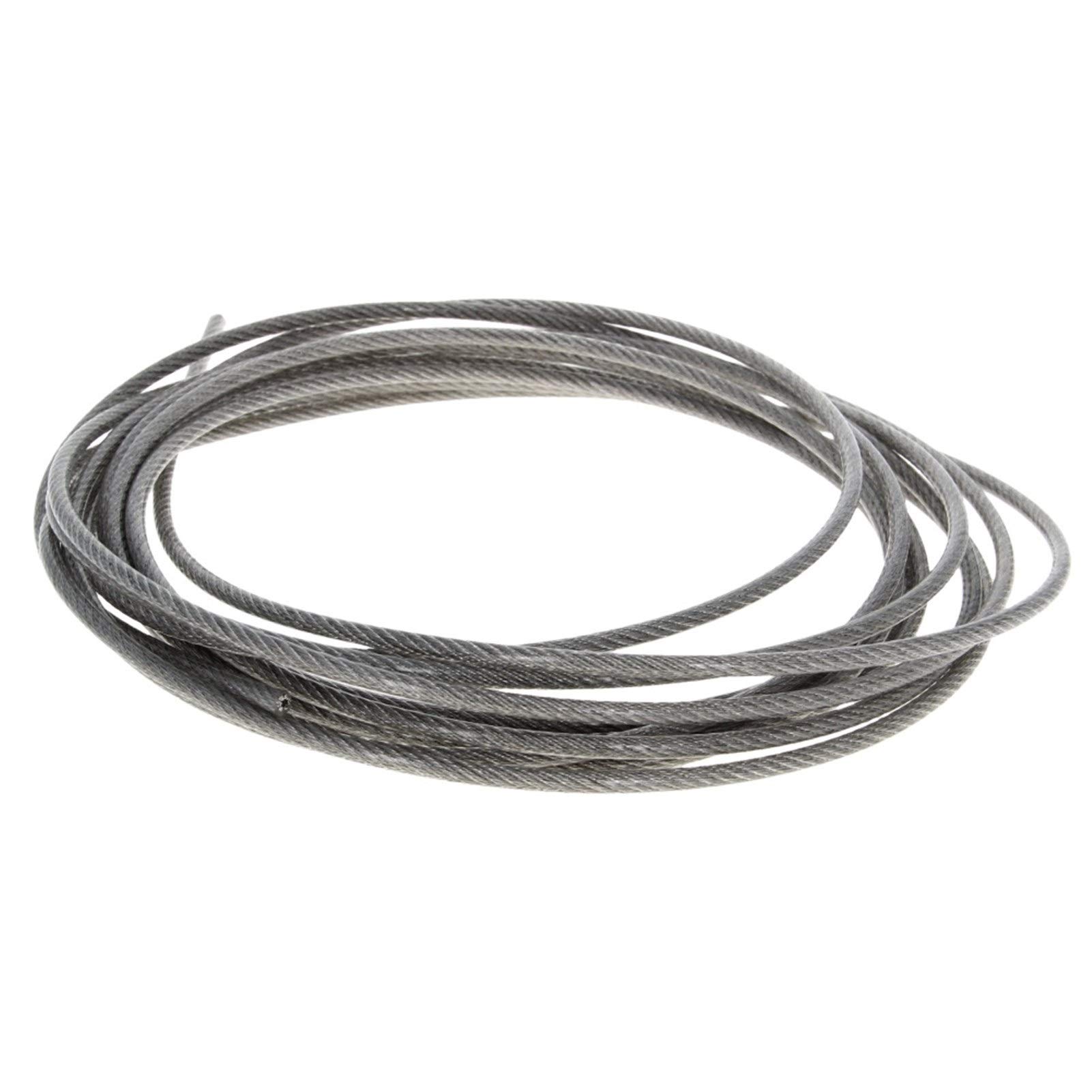 Cable Acero Recubierto de PVC cable de alambre de acero inoxidable 304-Acero-alambre flexible de la cuerda de 4 mm de diámetro 6 ~ 30m suave larga del cable de elevación for tender la ropa Cable De Al