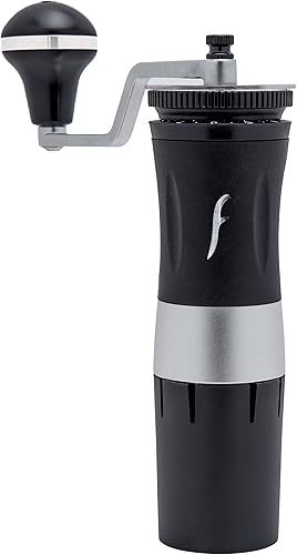 The Royal Coffee Grinder, de Flair Espresso: un molinillo de rebabas manual totalmente manual con rebabas cónicas de acero endurecido para cualquier