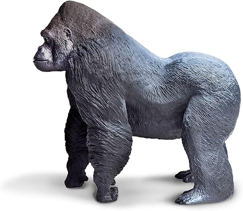 Miniatura 4 de Safari Ltd Wildlife Wonders Silverback Gorilla - Construcción de calidad a partir de materiales libres de ftalatos plomo y BPA para edades de 3 años