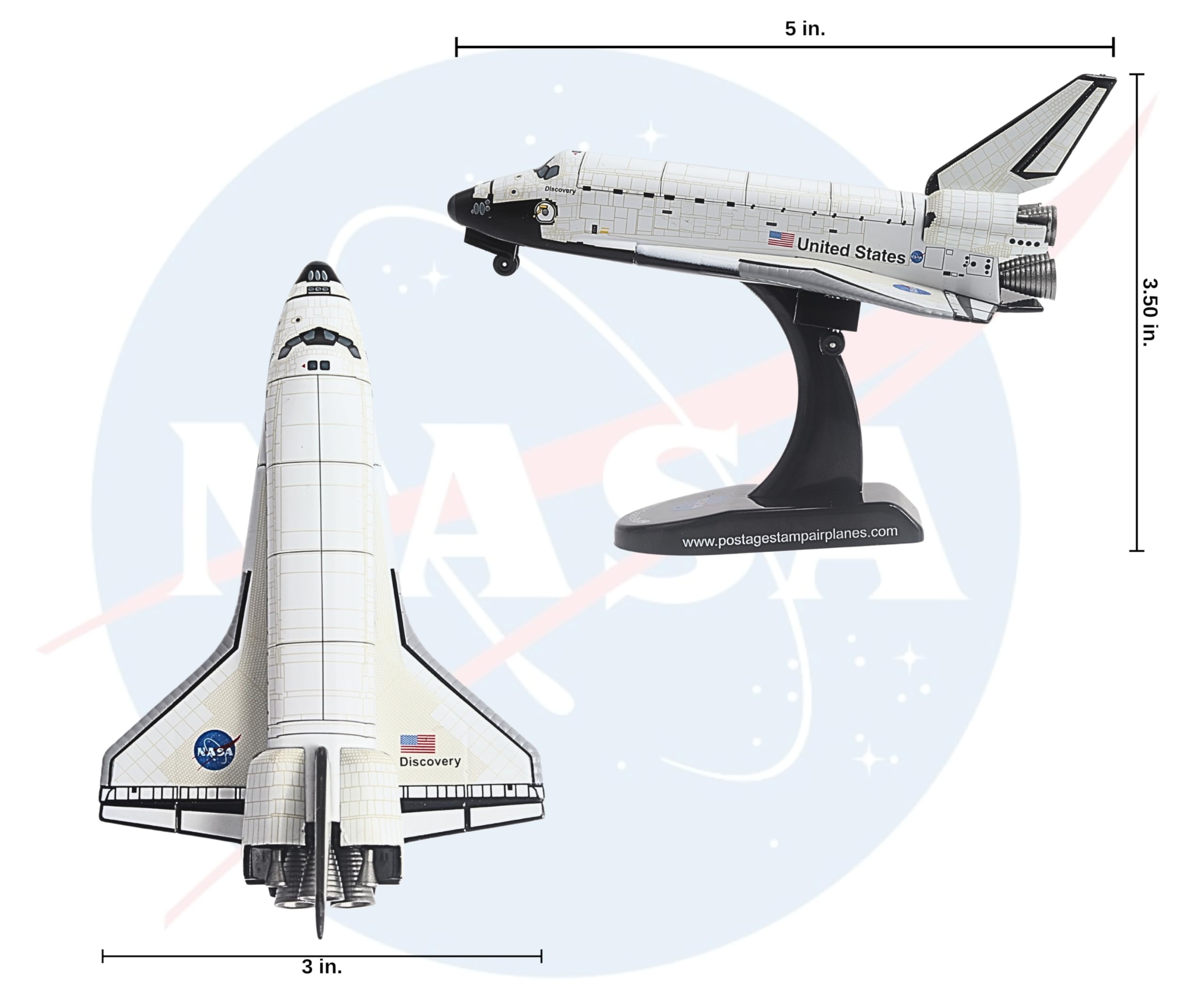 Amazon.com: Postage Stamp Daron Space Shuttle Discovery 1/300 Die