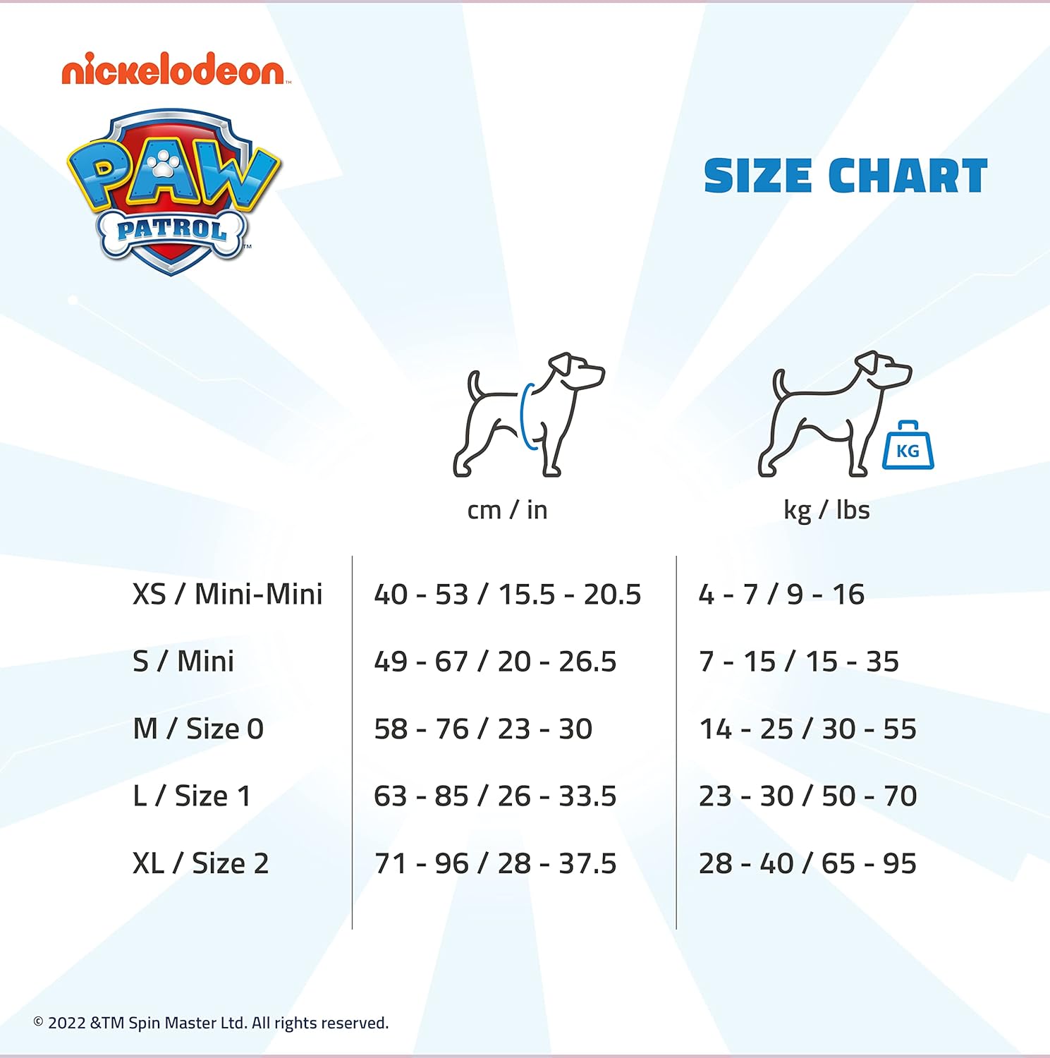 Julius-K9 Paw Patrol Dog Harness, Size: L, Chase 26 Julius-K9 Paw Patrol Dog Harness, Size: L, Chase