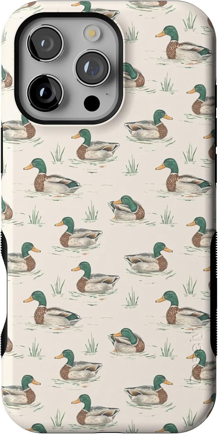 Casely iPhone 16 Pro Max Case | Mallard & Co. | The Boyfriend Collection | Bold Protective Design | Compatible with MagSafe