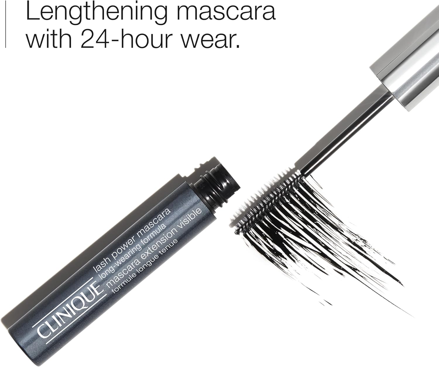 Clinique Lash Power Tubing Mascara Long-Wearing Formula | Lengthening, Smudge-Proof + Safe For Sensitive Eyes 710sgSjevLL. AC SL1500