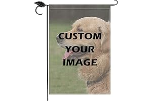 Personalized Garden Flags for Outside: Create Your Own Custom Yard Decor