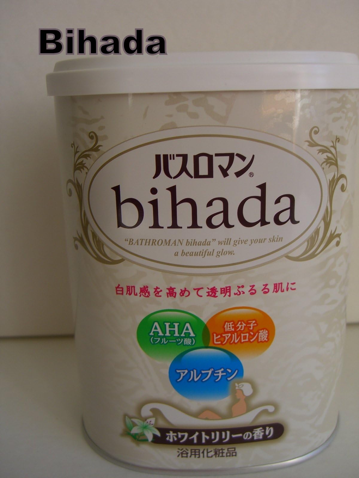 Bath Roman Bihada ''White Lily'' Japanese Bath Salts - 680g