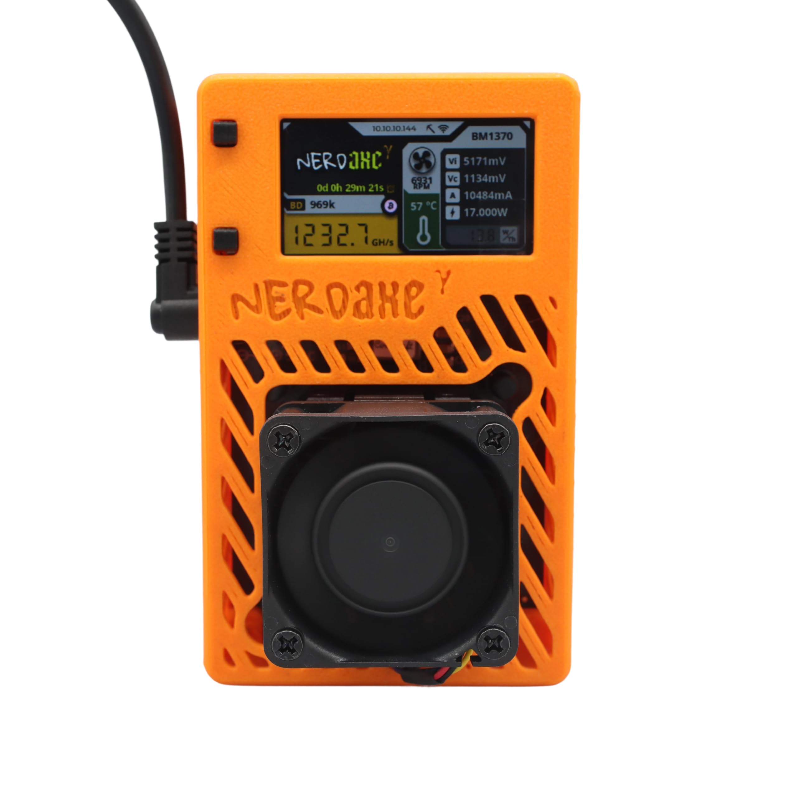 NerdAxe Gamma 1.2Th/S Bitaxe Miner With Fullcolor Display Graphics Fully  Open-Sources Bitcoin Asic Miner Equipped With S21pro BM1370 Asic Chip Low  Power Consumption Lottery Miner With PSU For Home Use : Amazon.ca: