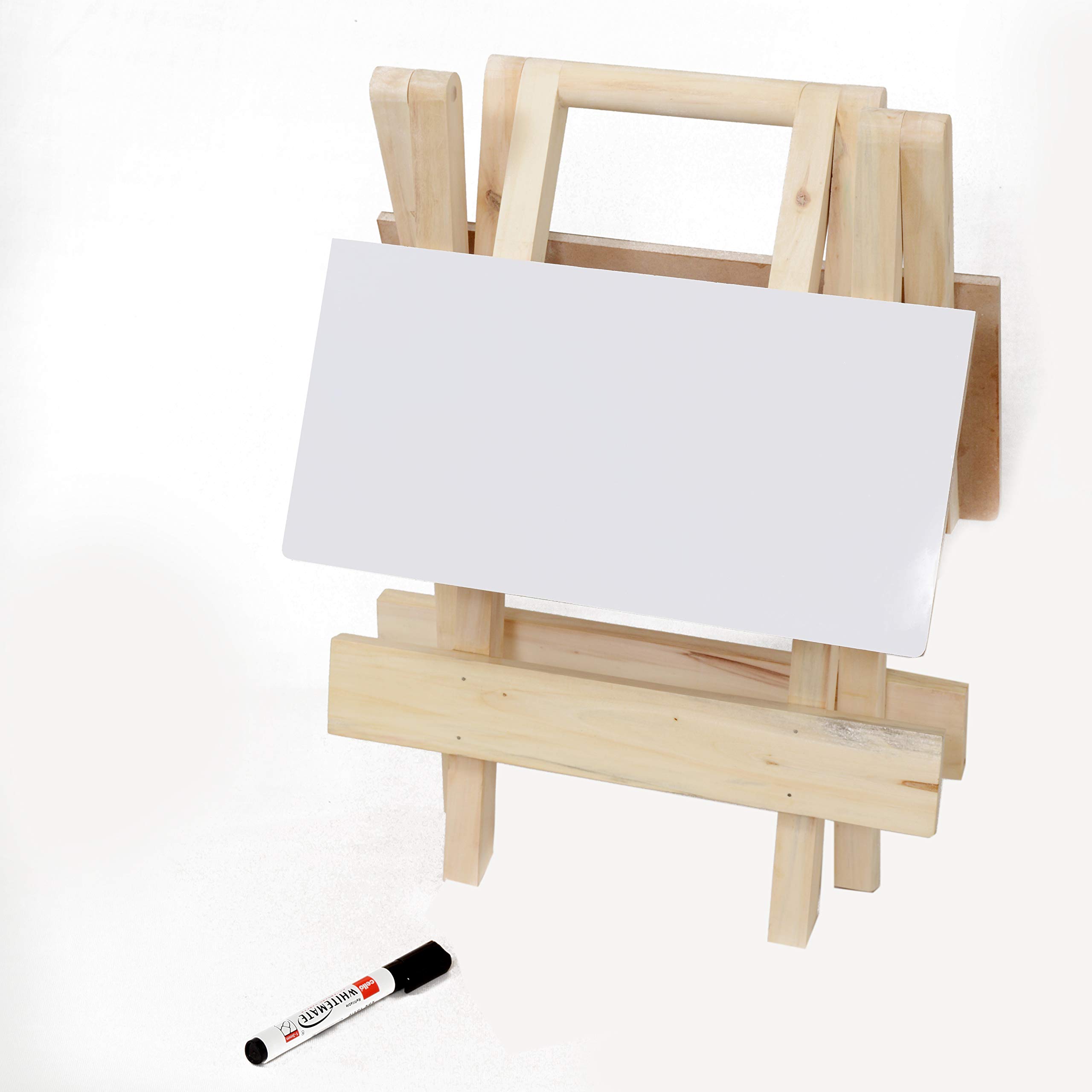 IVEI White Board Folding Table (Large)- Activity Table Creative for Kids