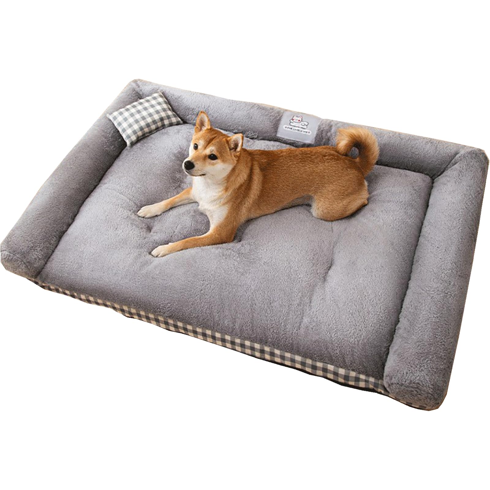 Amazon | ふかふか ペットベッド 犬 猫 ペット ベッド 通年 オール