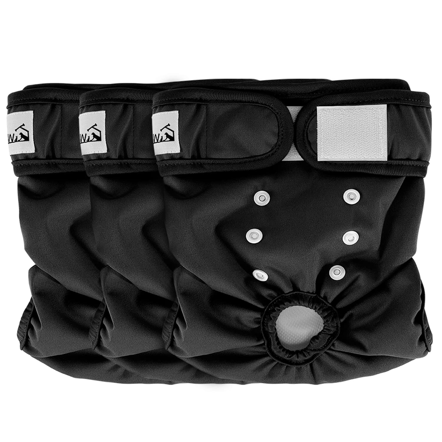 SlowTon Reusable Dog Nappies Female