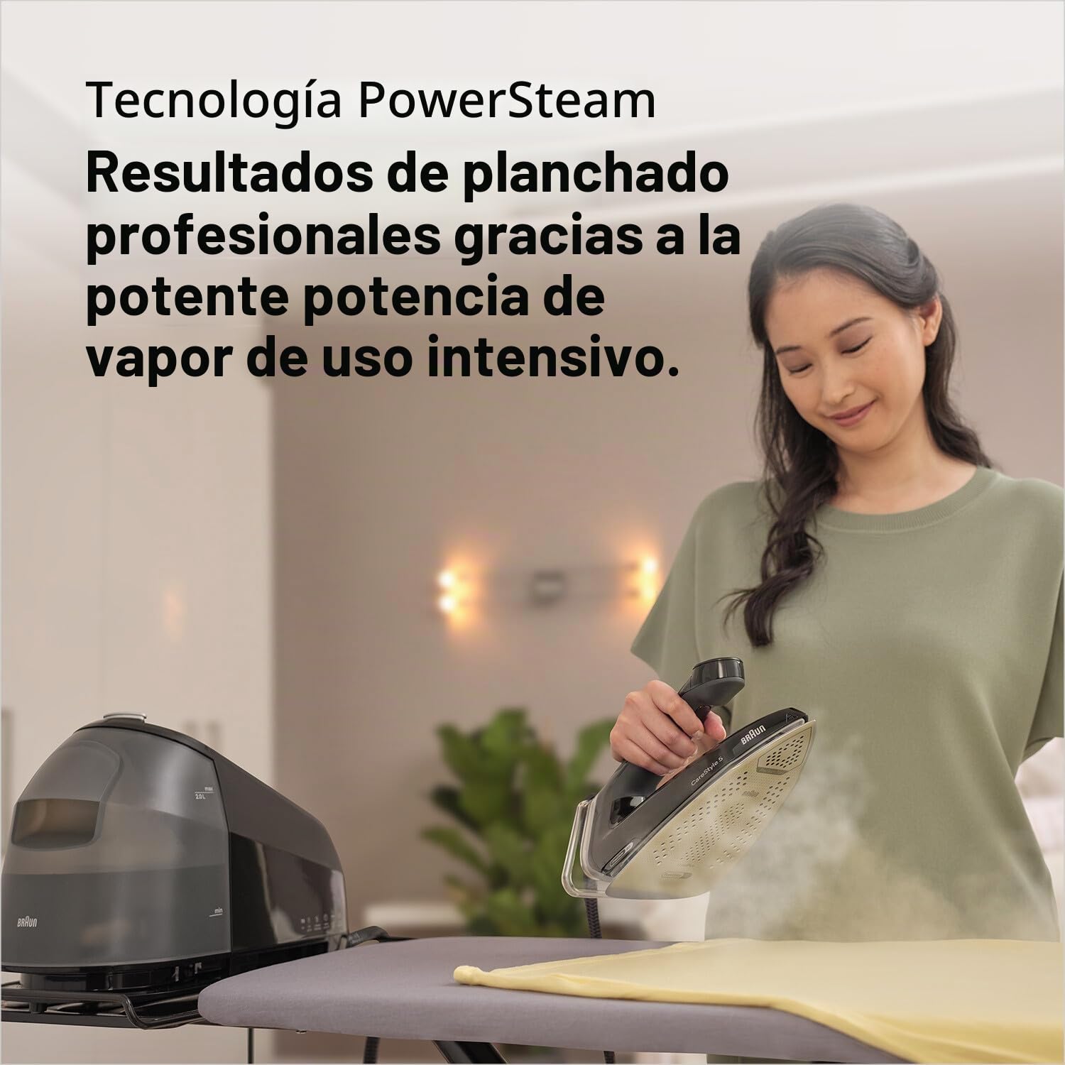 Plancha de Vapor Braun SI9661VI
