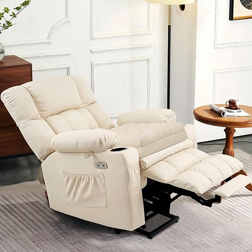 Miniatura 6 de HAVARGO Cojines de Reclinable para Personas Mayores, Cojín de Silla Grueso de 20x20x5 Pulgadas Diseño Patentado Cojines de Asiento Elevador de Doble