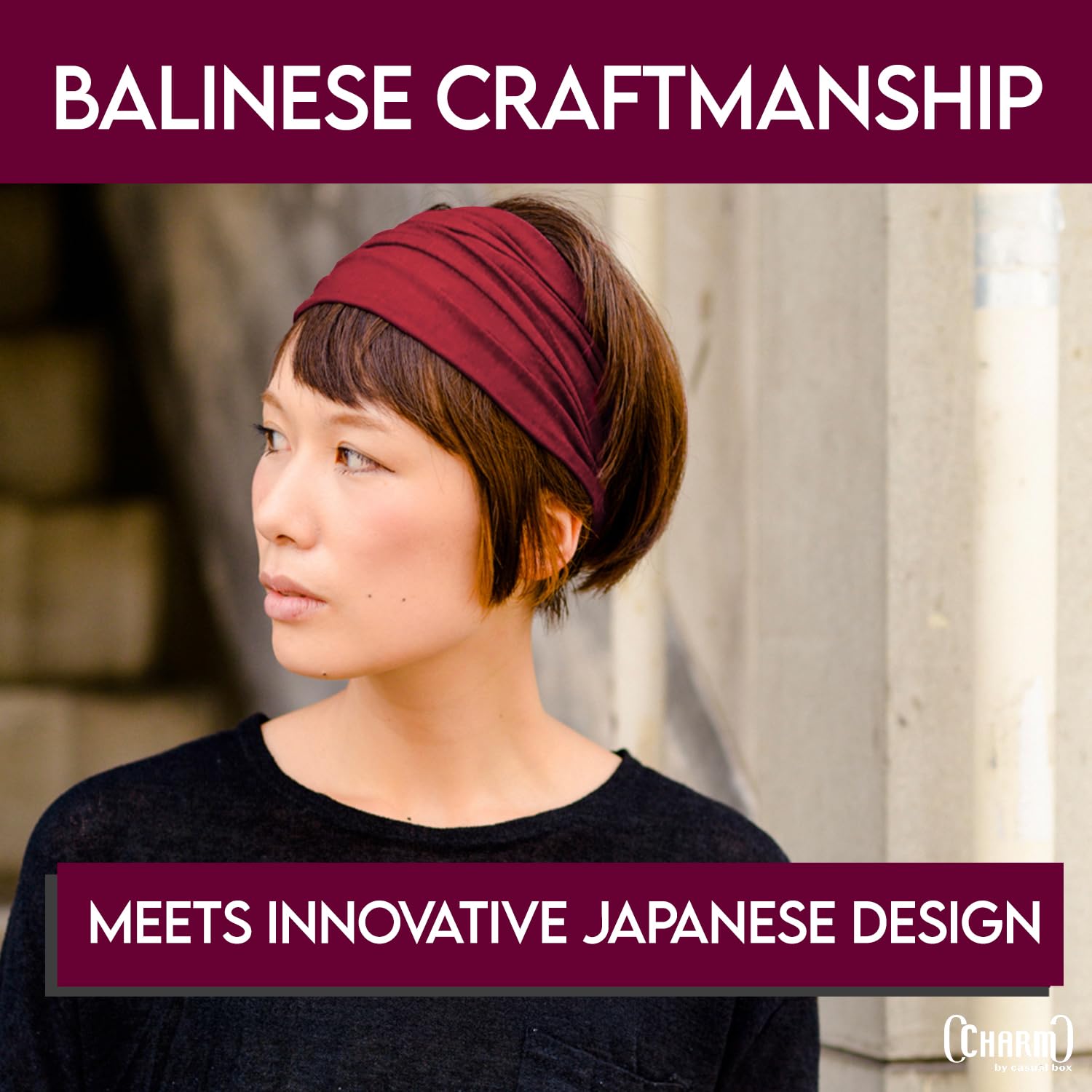 Japanese Wide Bandana Headband