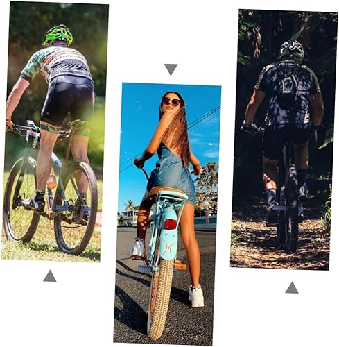 Miniatura 4 de Kisangel 1 par de pedales de motocicleta para niños MTB para niños pequeños, asiento de bicicleta para niños pequeños, reposapiés, pedal trasero,