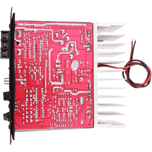 SAZ DEKOR Car Audio Amplifier Subwoofer Bass 12V 150W Module