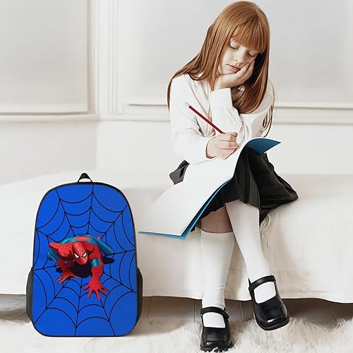 Miniatura 6 de gdnwtstl Mochila de impresión 3D para niños y niñas, mochila manga 3 en 1 con bolsa de almuerzo y estuche para lápices, Zz02
