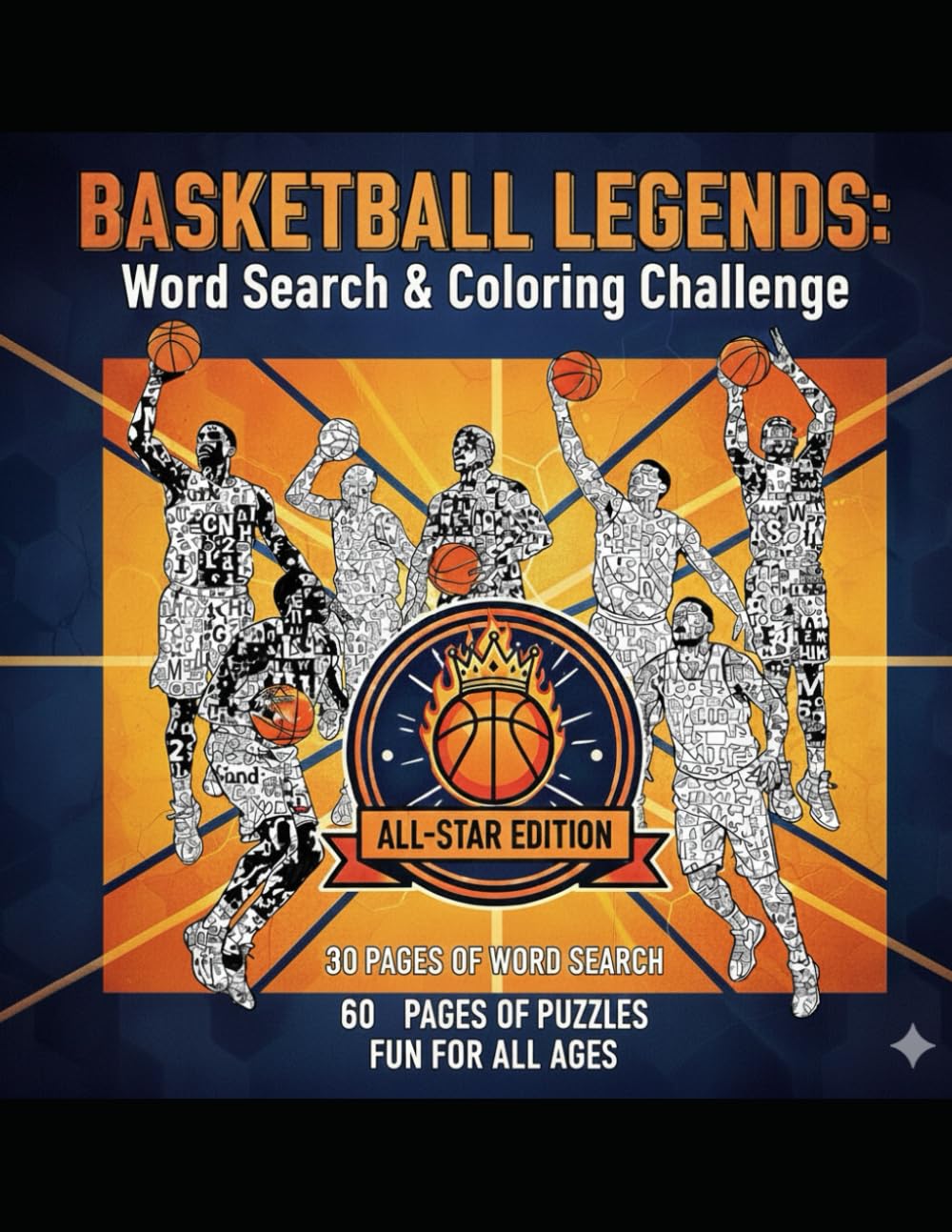 All About Basketball: Your Basketball Word Search and Coloring Pages