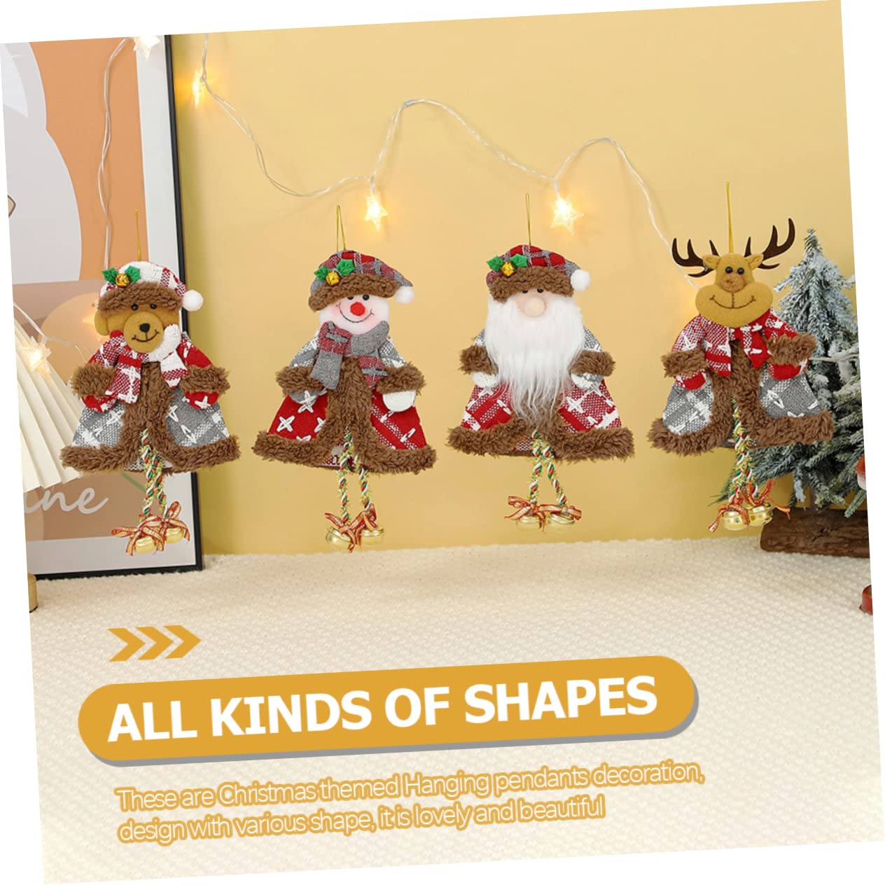 TOPBATHY 16 STK Weihnachtsbaum-Anhänger Weihnachtsbaumschmuck Weihnachtsdekoration zum Aufhängen christbaumfiguren weihnachtsbaumfiguren Weihnachtsdekorationen Weihnachtsfeierverzierung