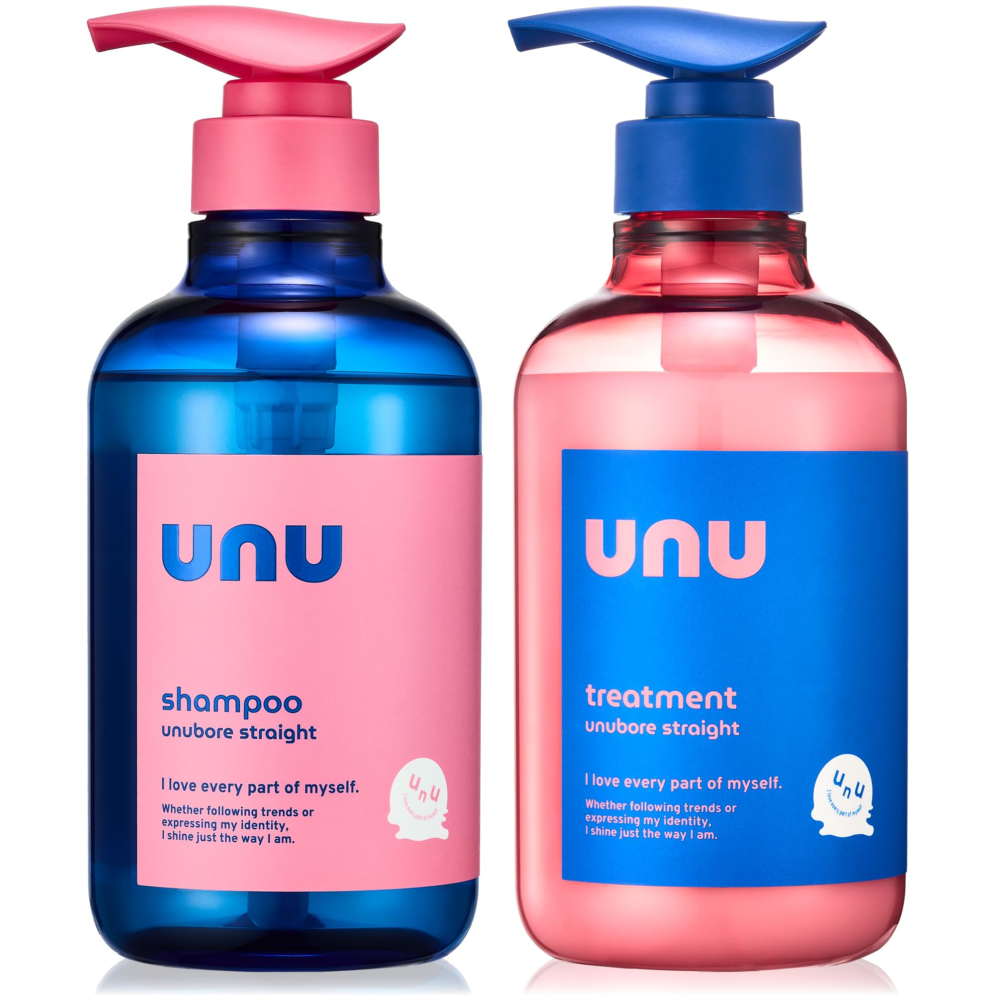 unu(ウヌ) ウヌボレストレート シャンプー＆ヘアトリートメント ストレート髪…