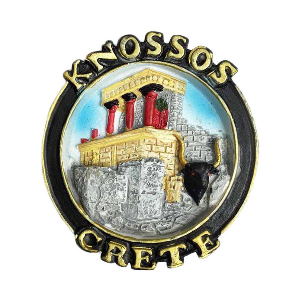 Wedarego Knossos Crete 3D Greece Refrigerator Magnet Tourist Souvenirs Stickers,Home & Kitchen Decoration Greece Fridge Magnet From China