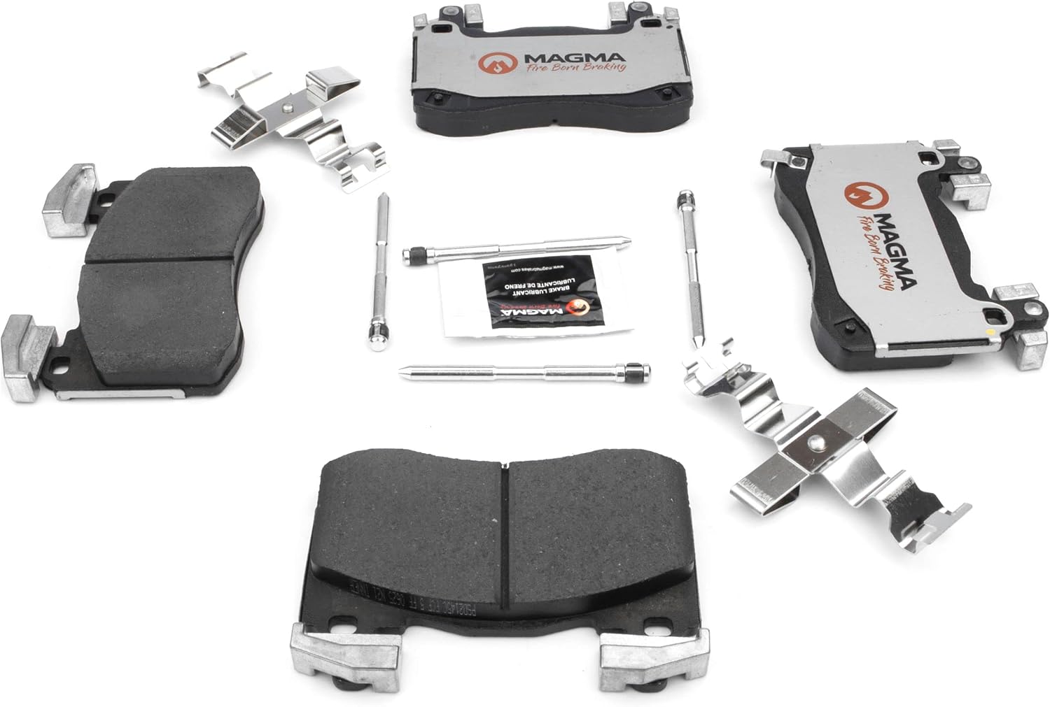 MAGMA Pro-Series PSD2145C Ceramic Brake Pads, Front