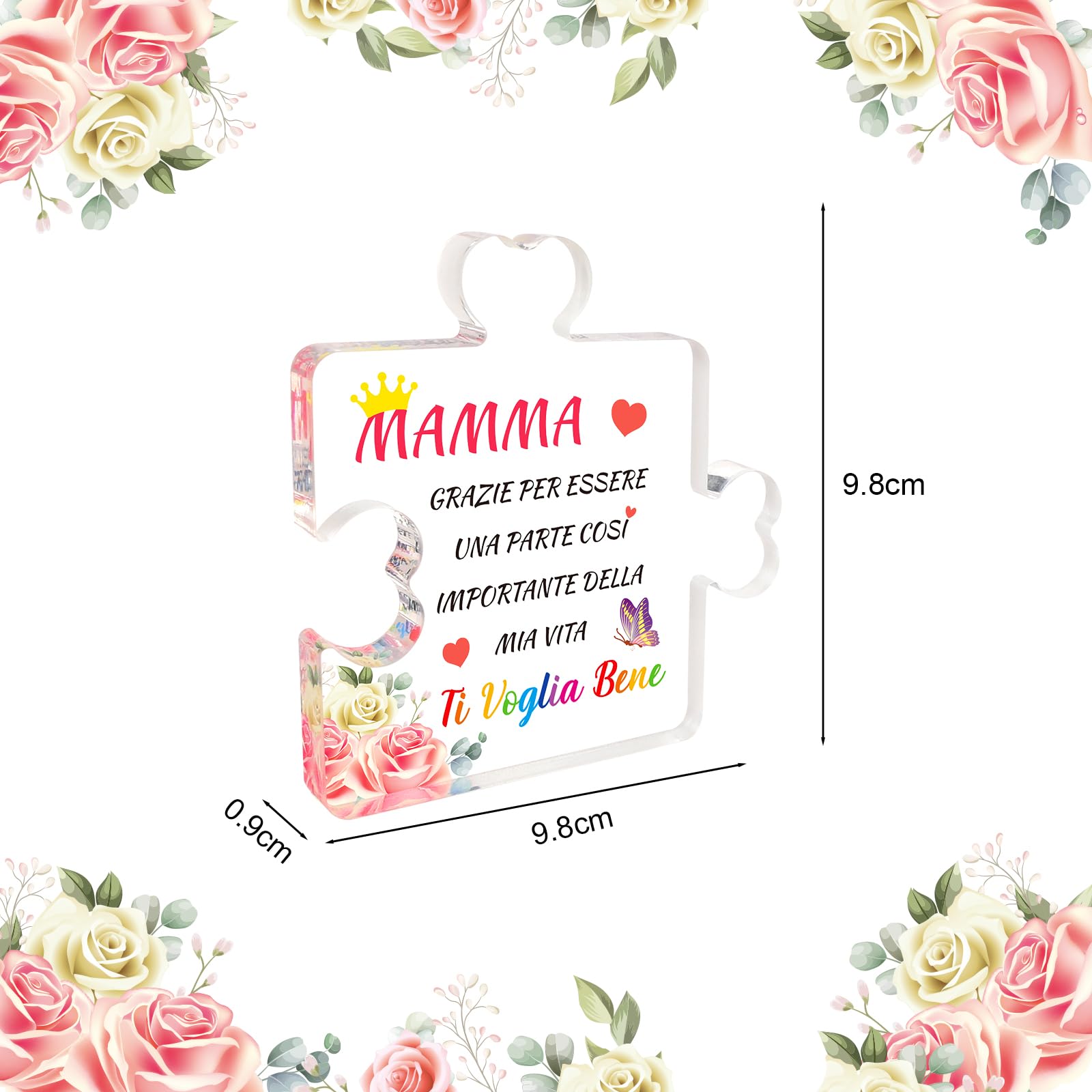 Regalo Mamma Natale: Idee Regalo Mamma Compleanno e Festa della Mamma - Ornamenti Decorativi