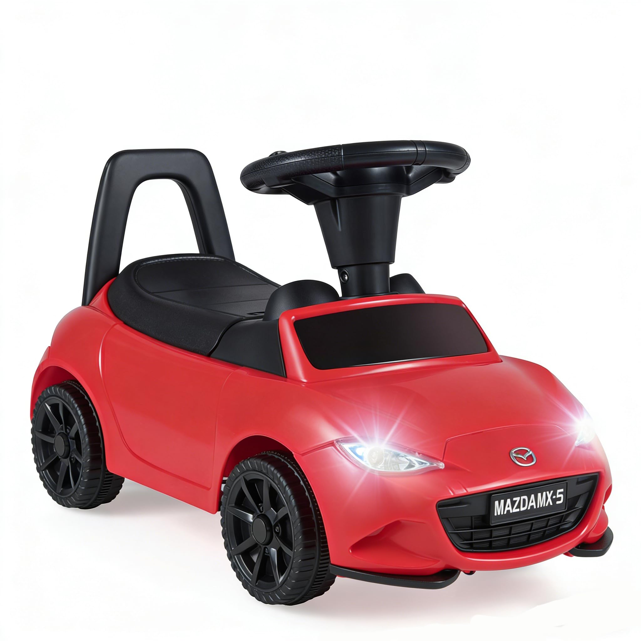 KOMFOTTEU Coche Correpasillos para Niños de 1 a 3 Años (Rojo)