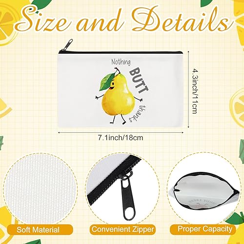 Miniatura 2 de Reginary 20 bolsas de cosméticos para mujer, espaciosas bolsas de maquillaje con cremallera, bolsa de aseo de viaje, organizador de accesorios, 7 x