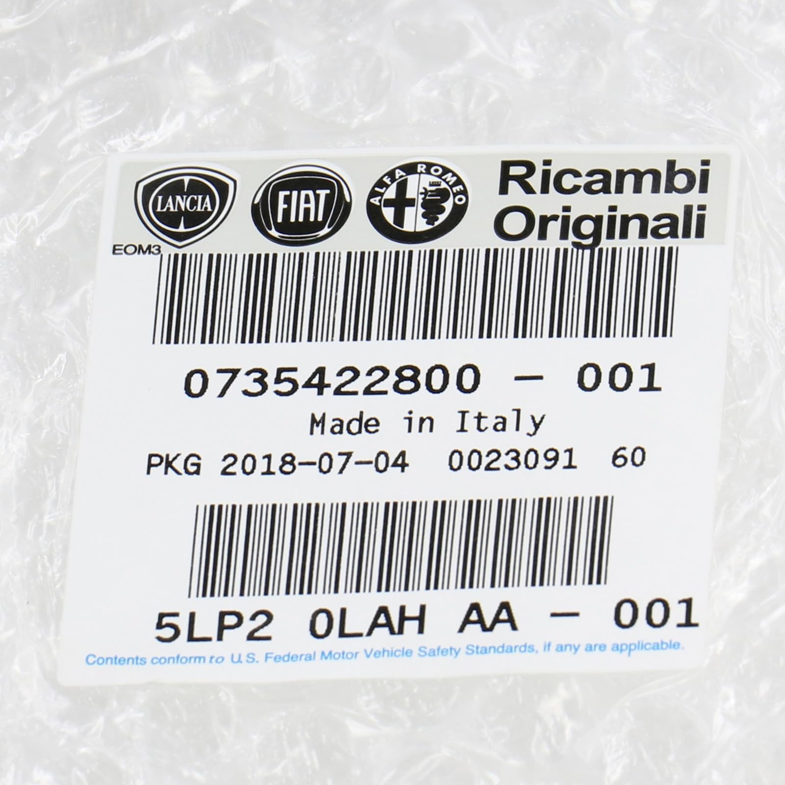 FCA Modanatura Fiancata Posteriore Destra Originale Per Fiat Ducato 2006 – Ricambio Auto Con Garanzia 2 Anni – Cod. 735422844