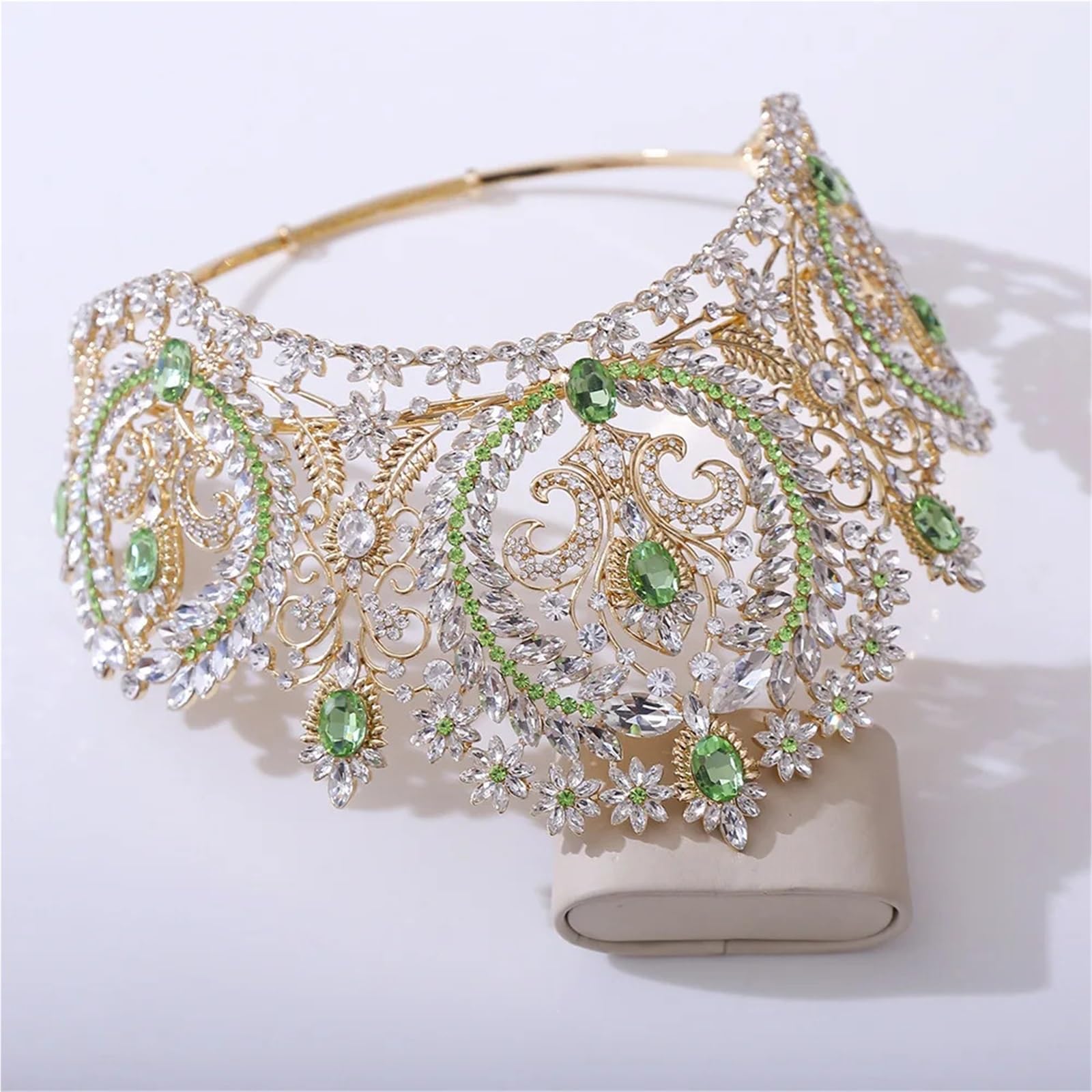 Tiara de diamantes imitación brillantes para Decoraciones